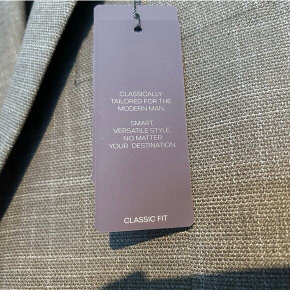 NWT Michael Kors Classic Fit Stretch Kent Sport Coat – Tan – Men’s 38R - Picture 3 of 13